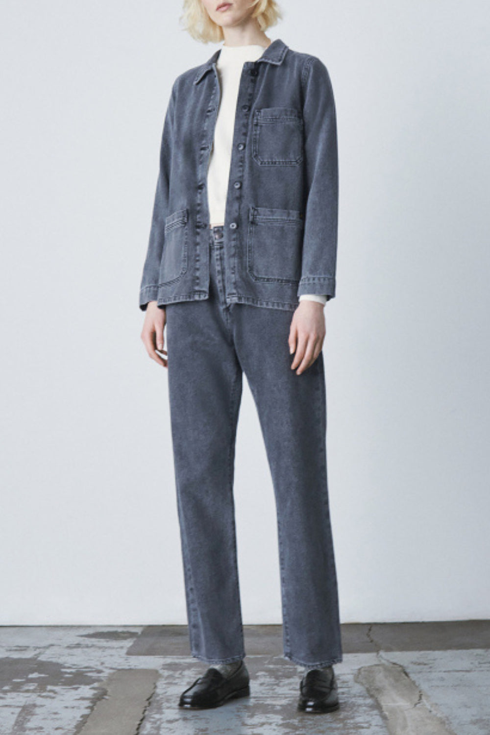 Vannes/Victorine - Veste de travail en denim