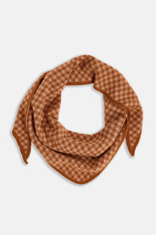 Ansel - foulard jacquard 100 extrafine laine mérinos