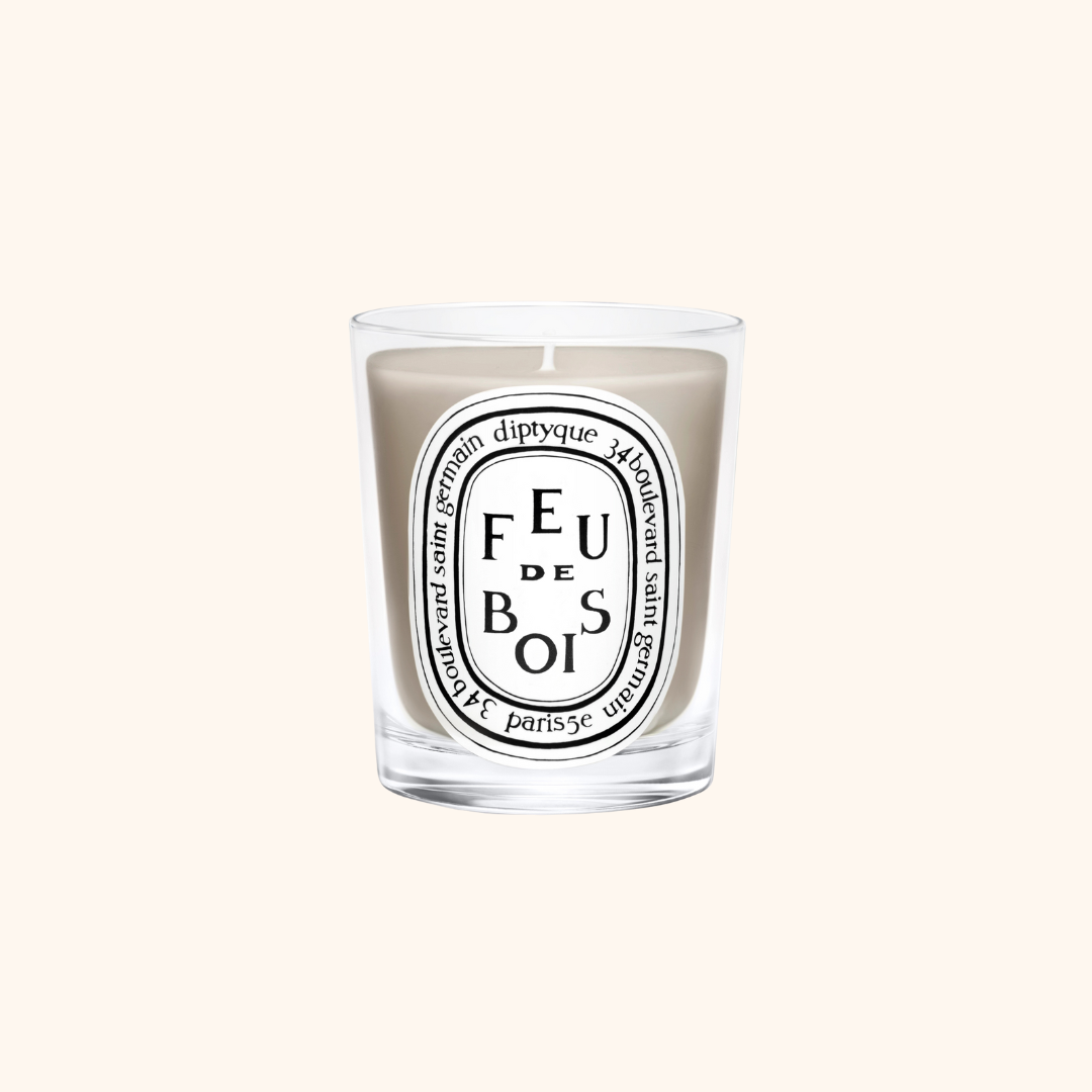 FEU DE BOIS - Bougie d'Ambiance