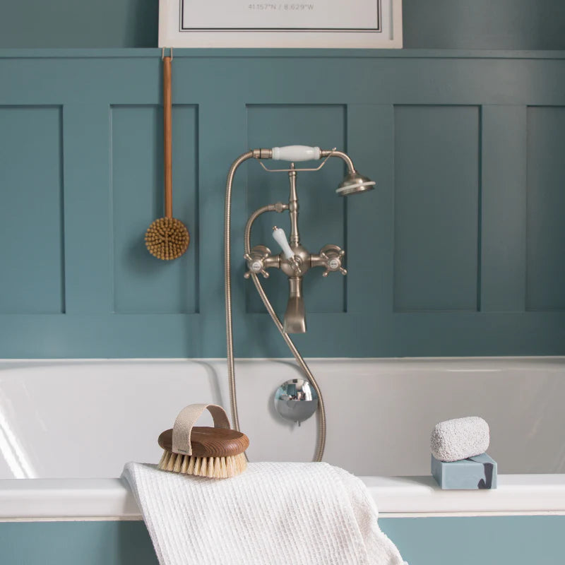 Brosse de massage pour brossage à sec - Frêne