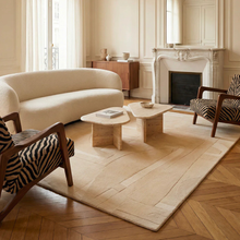 Tapis contemporain COLLAGE BEIGE 170/240