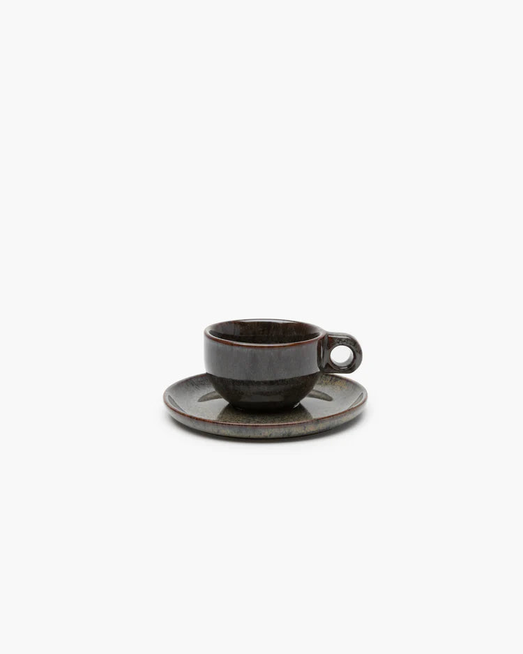 Tasse à cappuccino avec soucoupe - Surface - B5116223