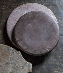 Soapstone chapati dish without handle