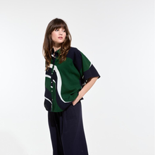 Chemise en coton - Nora Madone - Vert