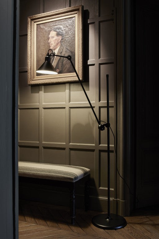 Gras N215 floor lamp with conical shade