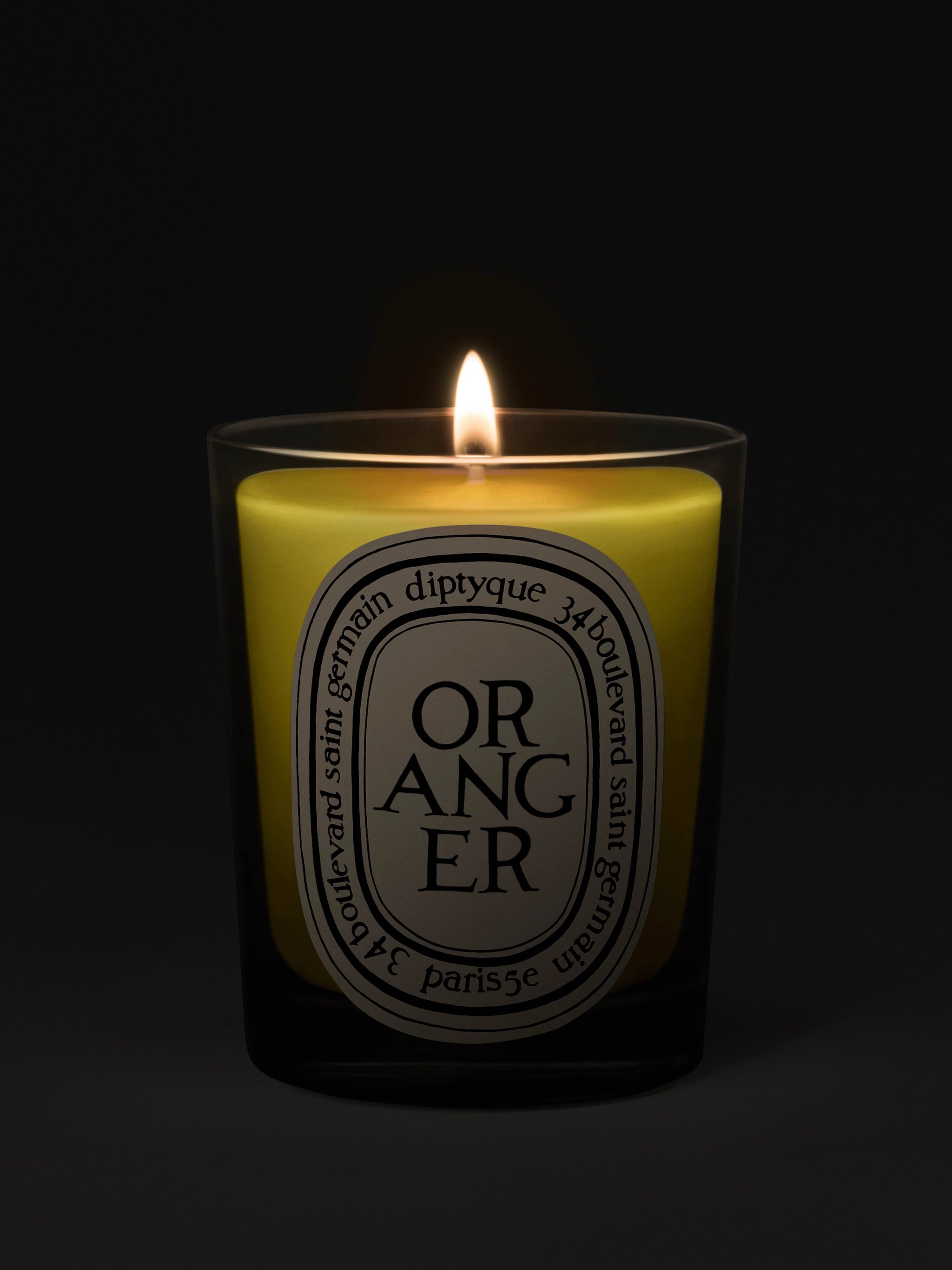 Bougie d'Ambiance Oranger