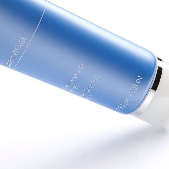 Doux visage crème nettoyante