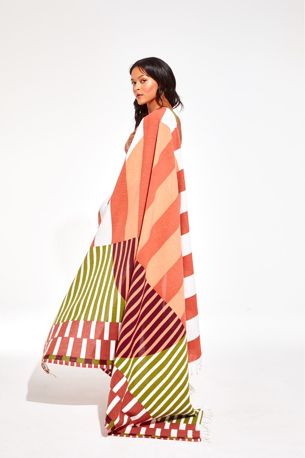 Serviette - Fouta - Sol