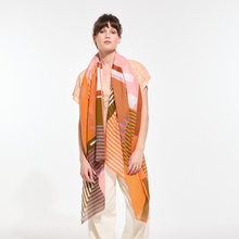 Foulard - Cascade - Corail
