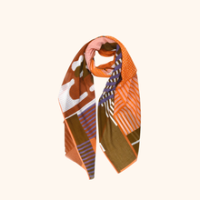 Foulard - Cascade - Corail