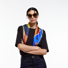 Foulard - Ode - Bleu