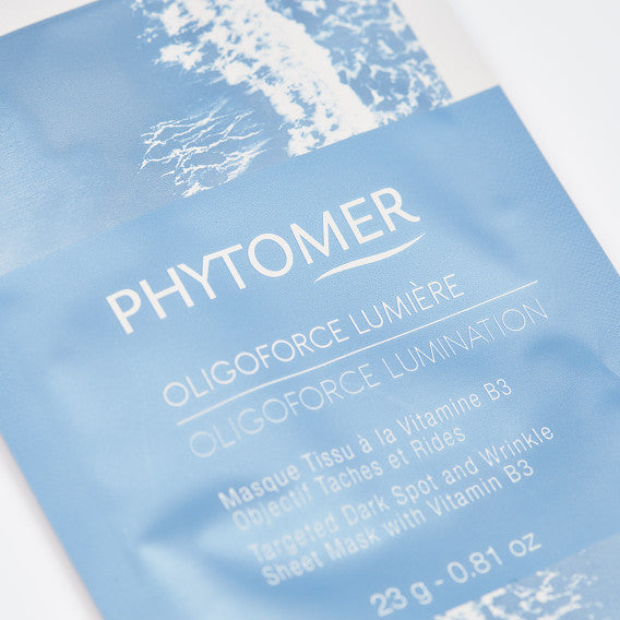 Masque en tissu Oligoforce lumière à la Vitamine B3
