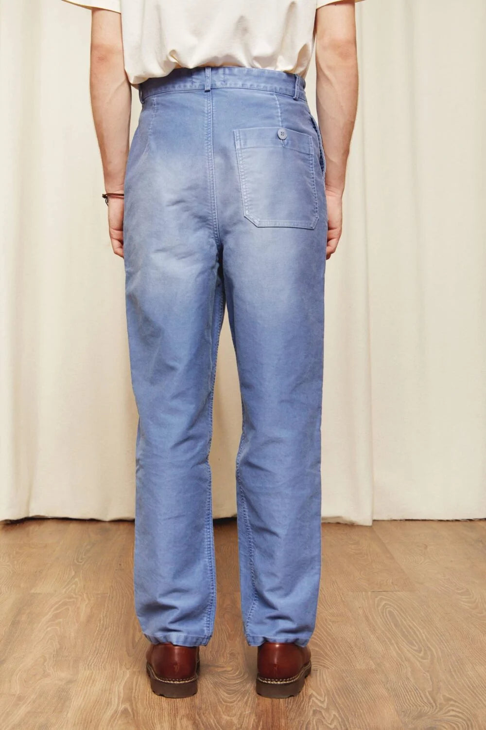 Paulin - Pantalon de travail large vintage lavé - Homme