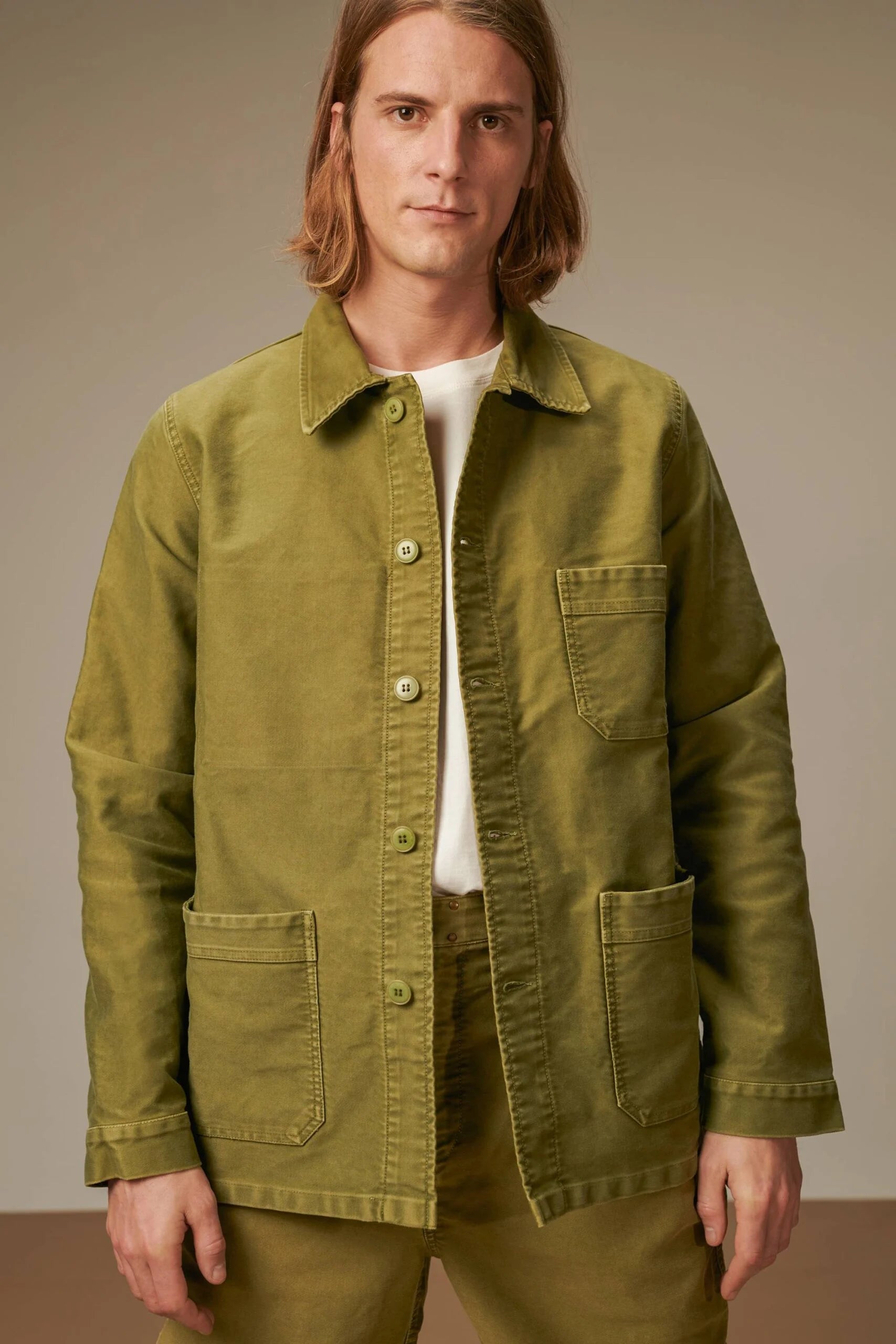 La veste de travail vintage washed - Homme