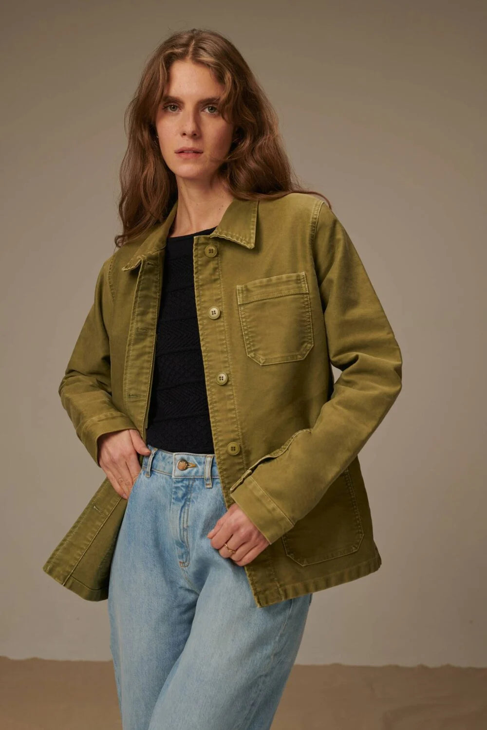 La veste de travail vintage - Washed - Femme