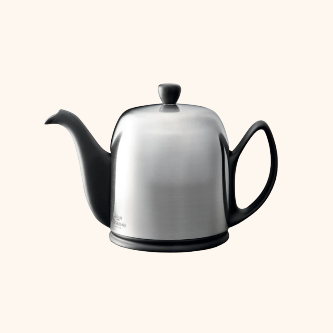 SALAM - Théière en porcelaine et inox pour servir 6 tasses de thé