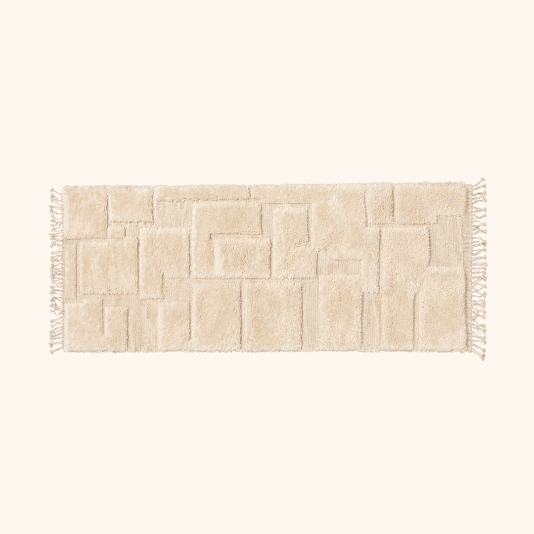 Tapis Berbère marocain MRIRT - Pièce unique 212/303