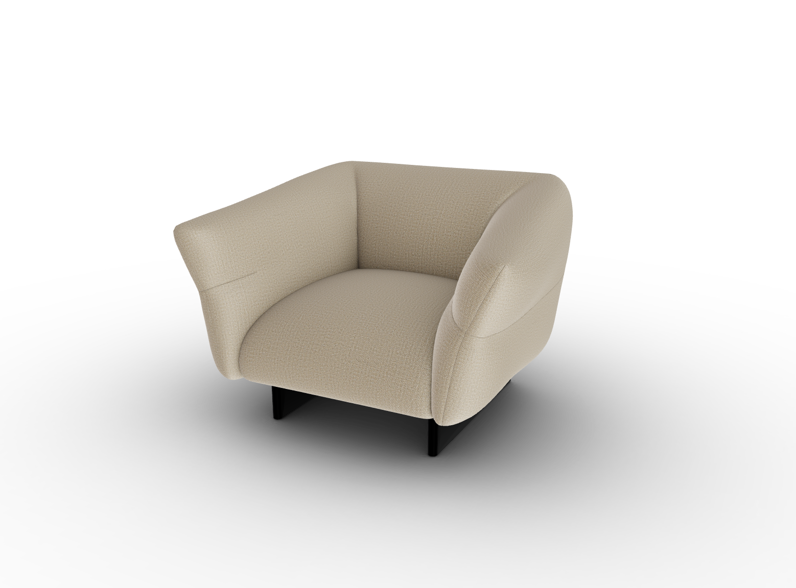 En stock - Fauteuil 568 Moncloud - Biscotto